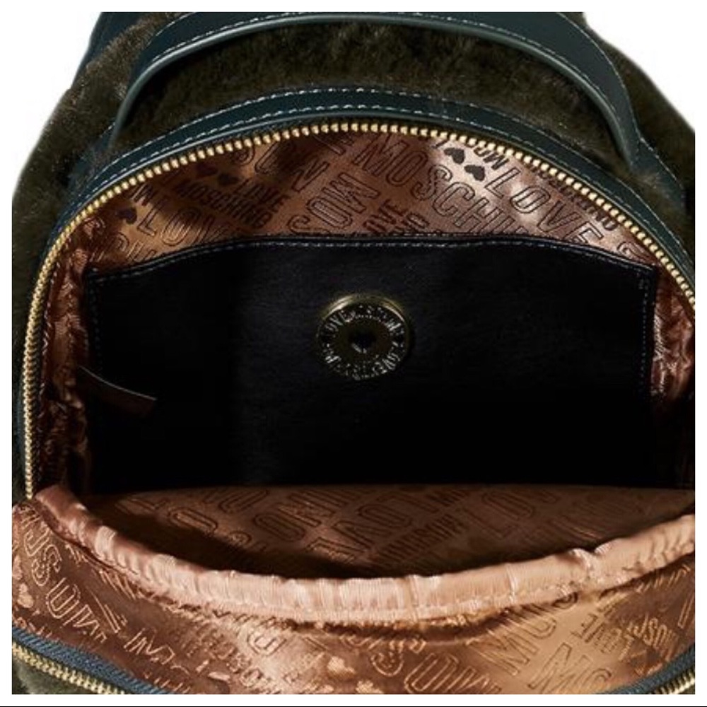 LOVE MOSCHINO FAUX FUR BACKPACK - Picture 2 of 7